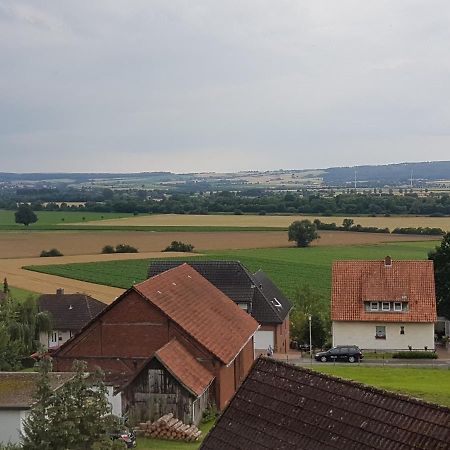 Ferienwohnung Weserblick ヘッシシュ・オルデンドルフ エクステリア 写真