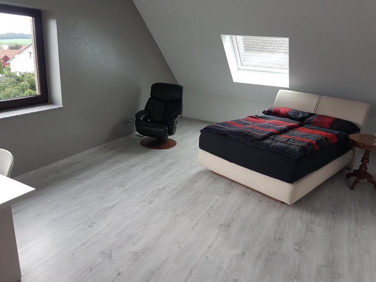 Ferienwohnung Weserblick ヘッシシュ・オルデンドルフ エクステリア 写真